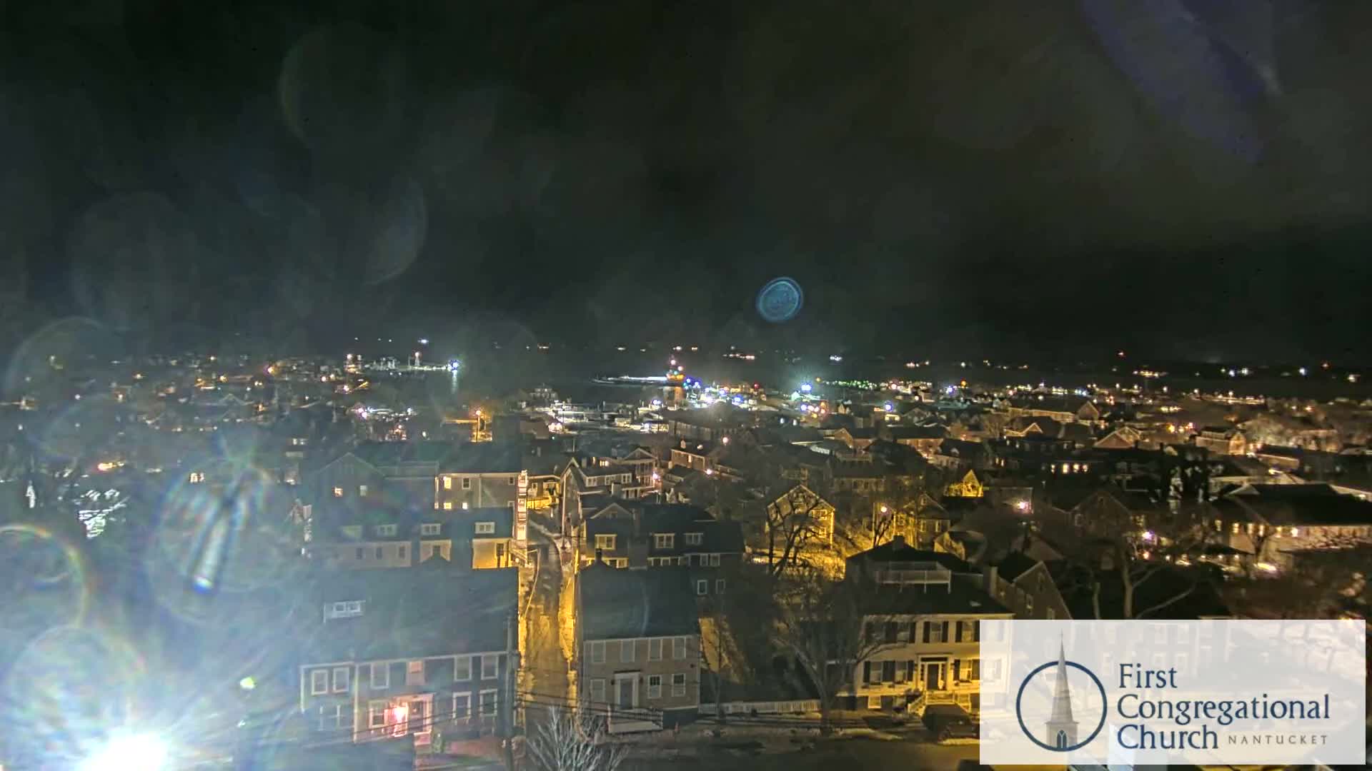 Nantucket Island Skyline  Live Cam - Nantucket,  Nantucket County, Massachusetts, USA