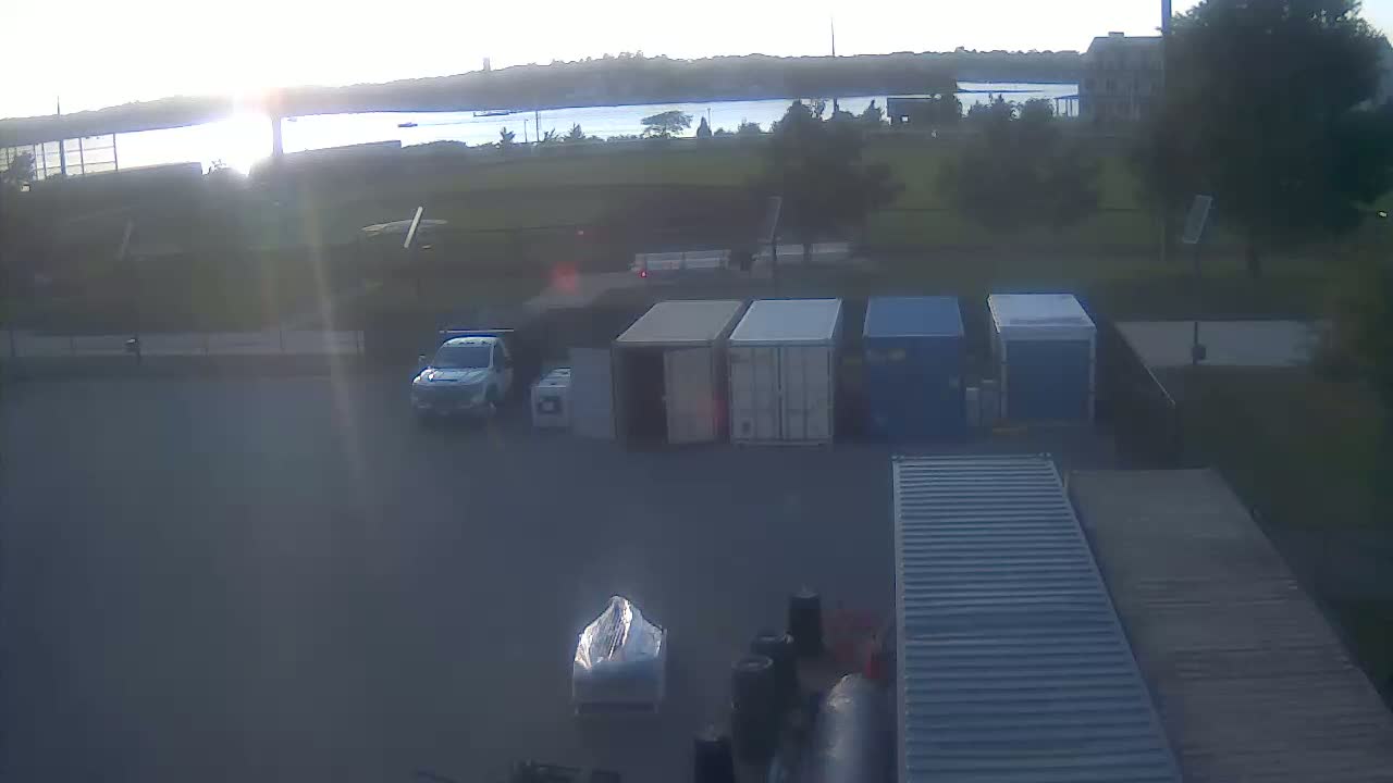 Bourne, Massachusetts Maritime Academy Watewater Treatment Plant Live Cam - Bourne, Barnstable, Massachusetts, USA