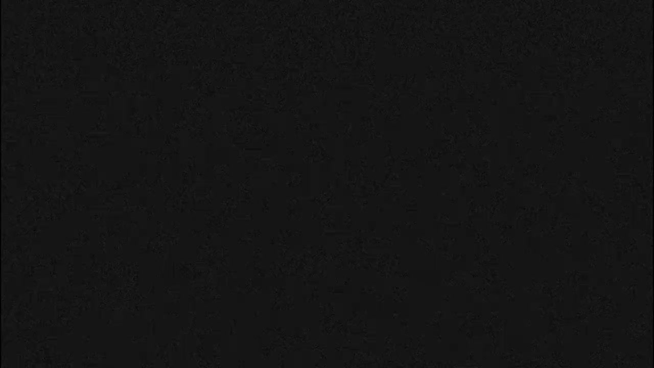 The image displays a solid black background with faint, dark gray speckling or noise uniformly distributed across its surface.