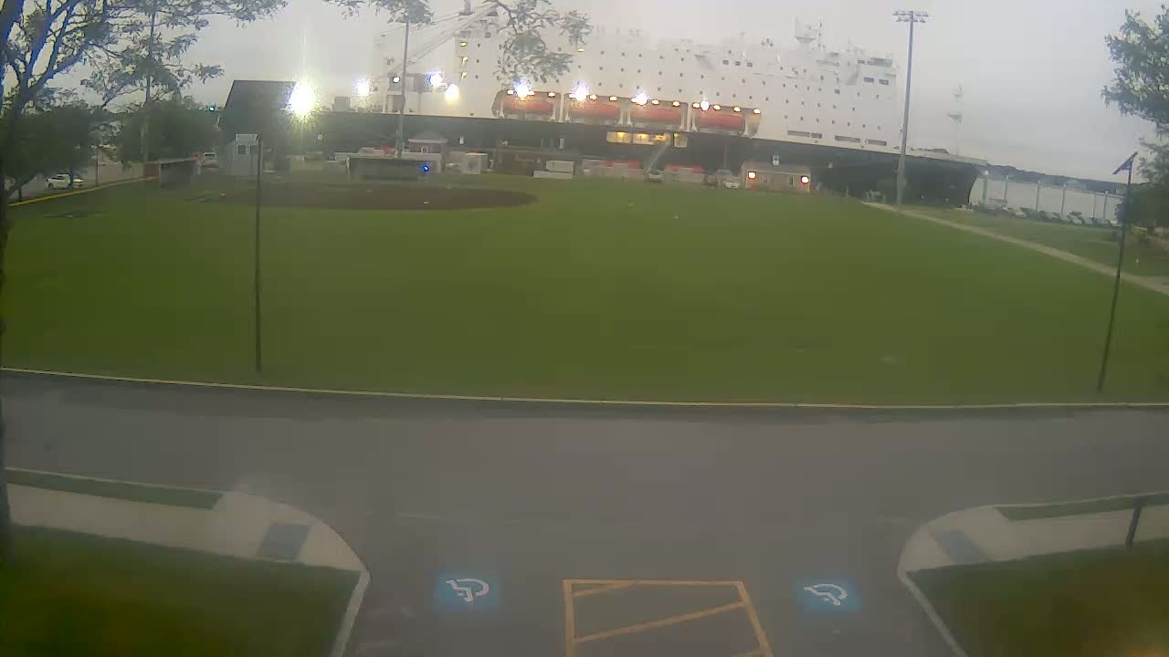 Bourne, Massachusetts Maritime Academy Alison Rollins Parade Field Live Cam - Bourne, Barnstable, Massachusetts, USA