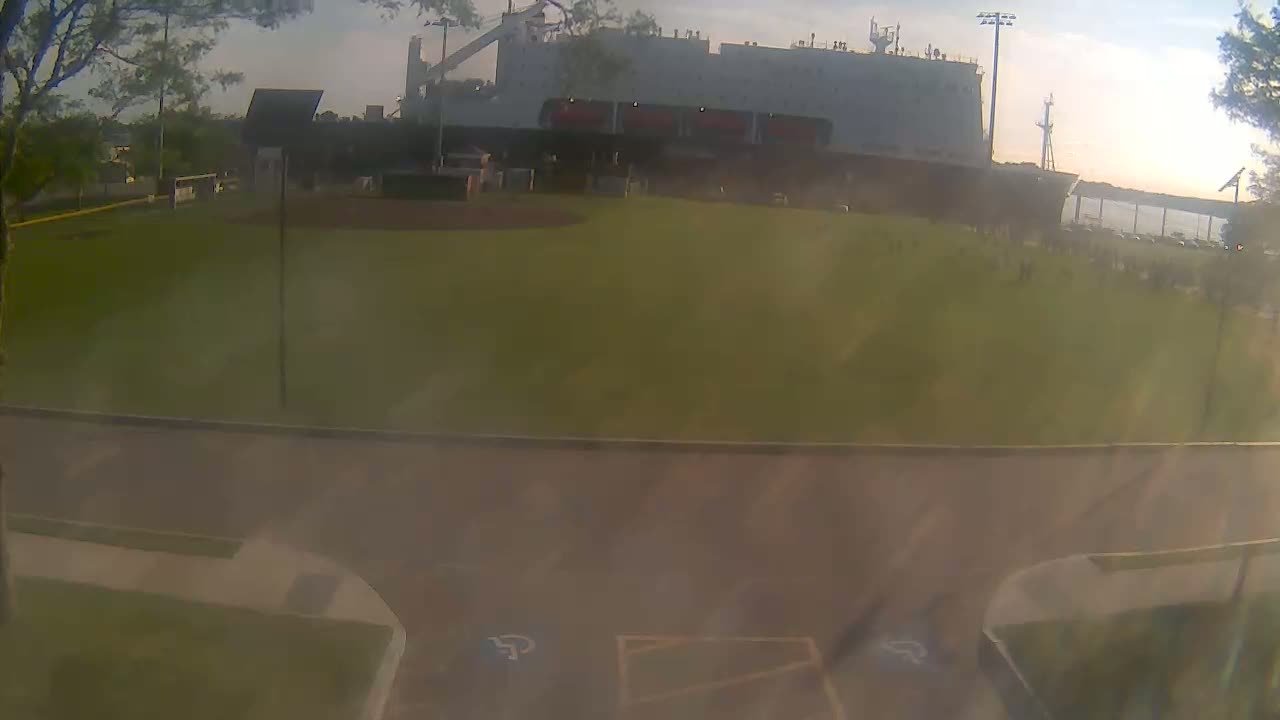 Bourne, Massachusetts Maritime Academy Alison Rollins Parade Field Live Cam - Bourne, Barnstable, Massachusetts, USA