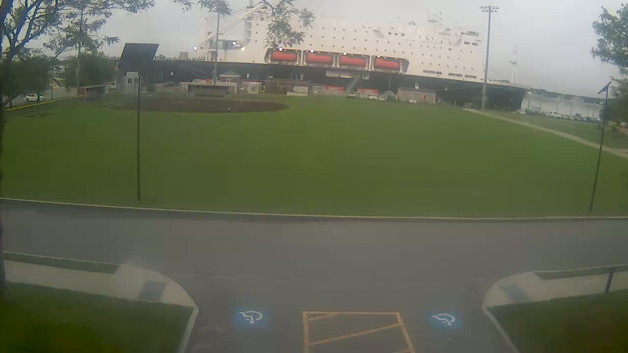 Bourne, Massachusetts Maritime Academy Alison Rollins Parade Field Live Cam - Bourne, Barnstable, Massachusetts, USA