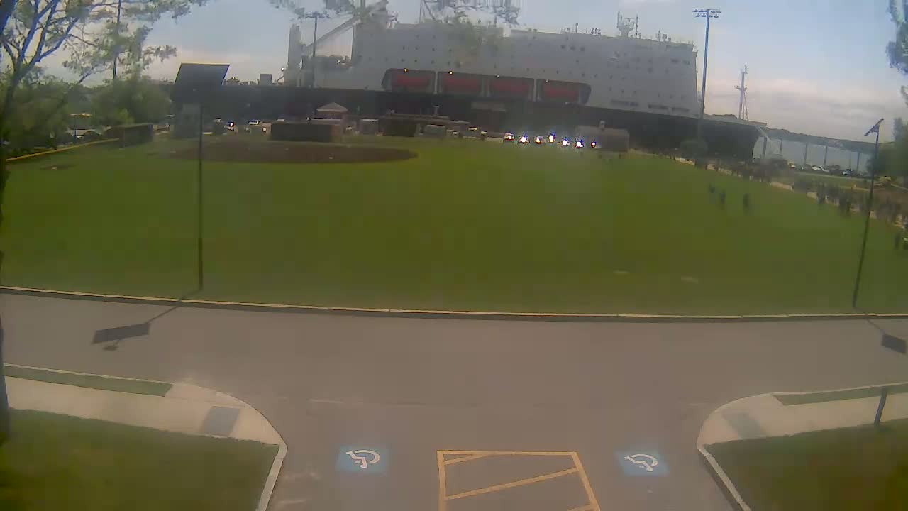 Bourne, Massachusetts Maritime Academy Alison Rollins Parade Field Live Cam - Bourne, Barnstable, Massachusetts, USA