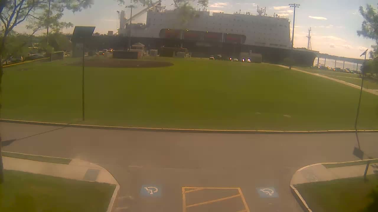 Bourne, Massachusetts Maritime Academy Alison Rollins Parade Field Live Cam - Bourne, Barnstable, Massachusetts, USA