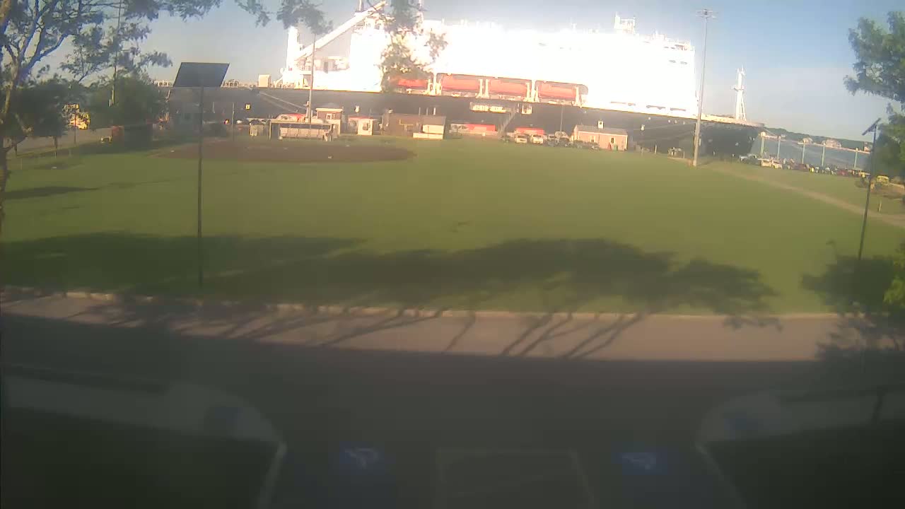 Bourne, Massachusetts Maritime Academy Alison Rollins Parade Field Live Cam - Bourne, Barnstable, Massachusetts, USA