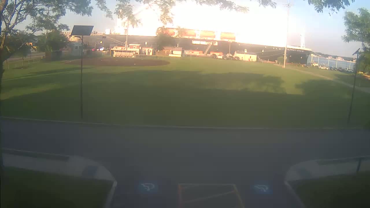 Bourne, Massachusetts Maritime Academy Alison Rollins Parade Field Live Cam - Bourne, Barnstable, Massachusetts, USA