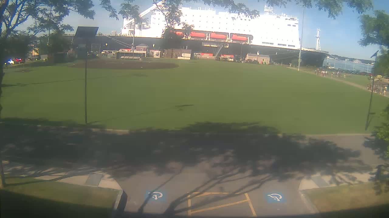 Bourne, Massachusetts Maritime Academy Alison Rollins Parade Field Live Cam - Bourne, Barnstable, Massachusetts, USA