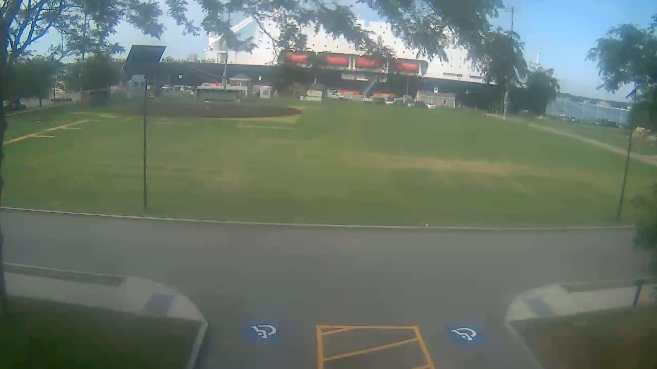 Bourne, Massachusetts Maritime Academy Alison Rollins Parade Field Live Cam - Bourne, Barnstable, Massachusetts, USA