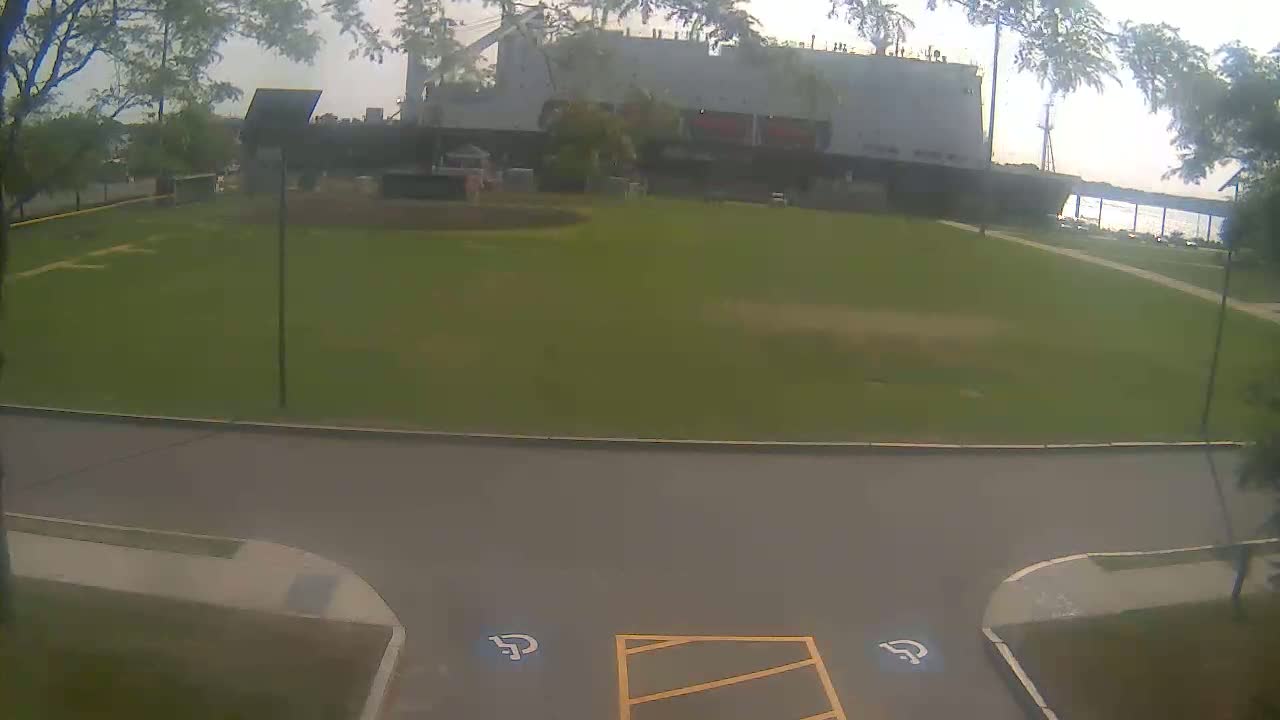 Bourne, Massachusetts Maritime Academy Alison Rollins Parade Field Live Cam - Bourne, Barnstable, Massachusetts, USA