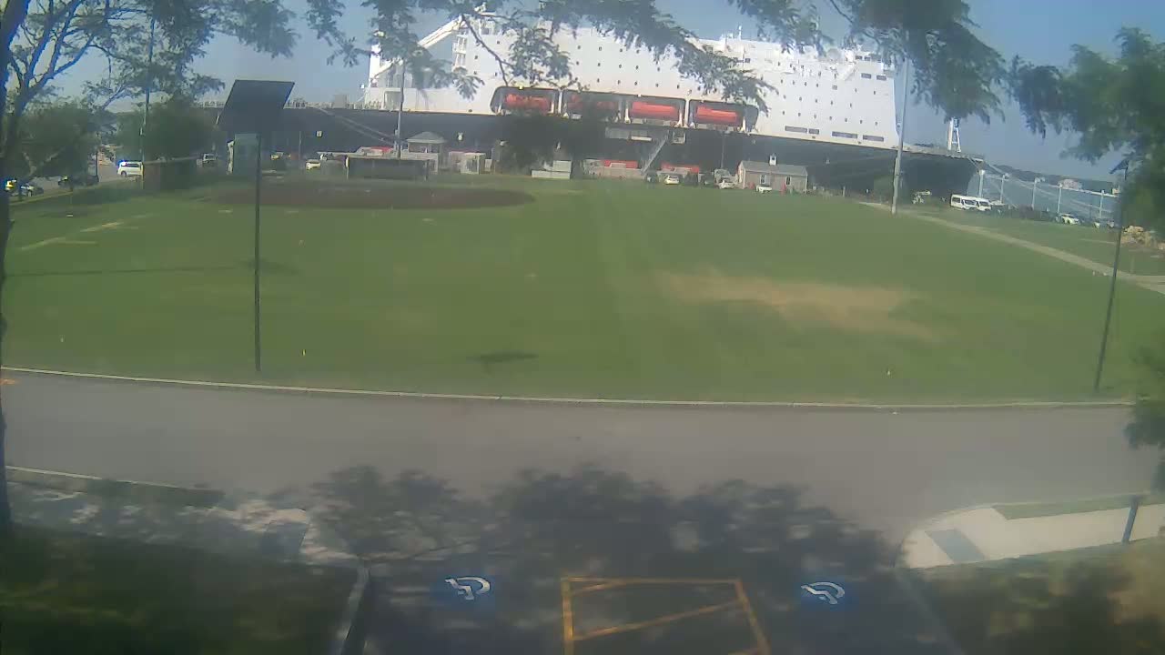 Bourne, Massachusetts Maritime Academy Alison Rollins Parade Field Live Cam - Bourne, Barnstable, Massachusetts, USA