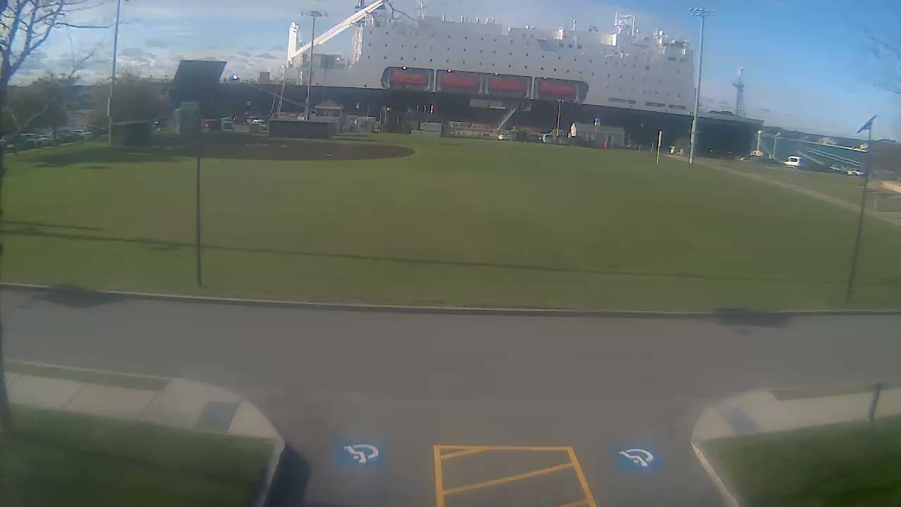 Bourne, Massachusetts Maritime Academy Alison Rollins Parade Field Live Cam - Bourne, Barnstable, Massachusetts, USA