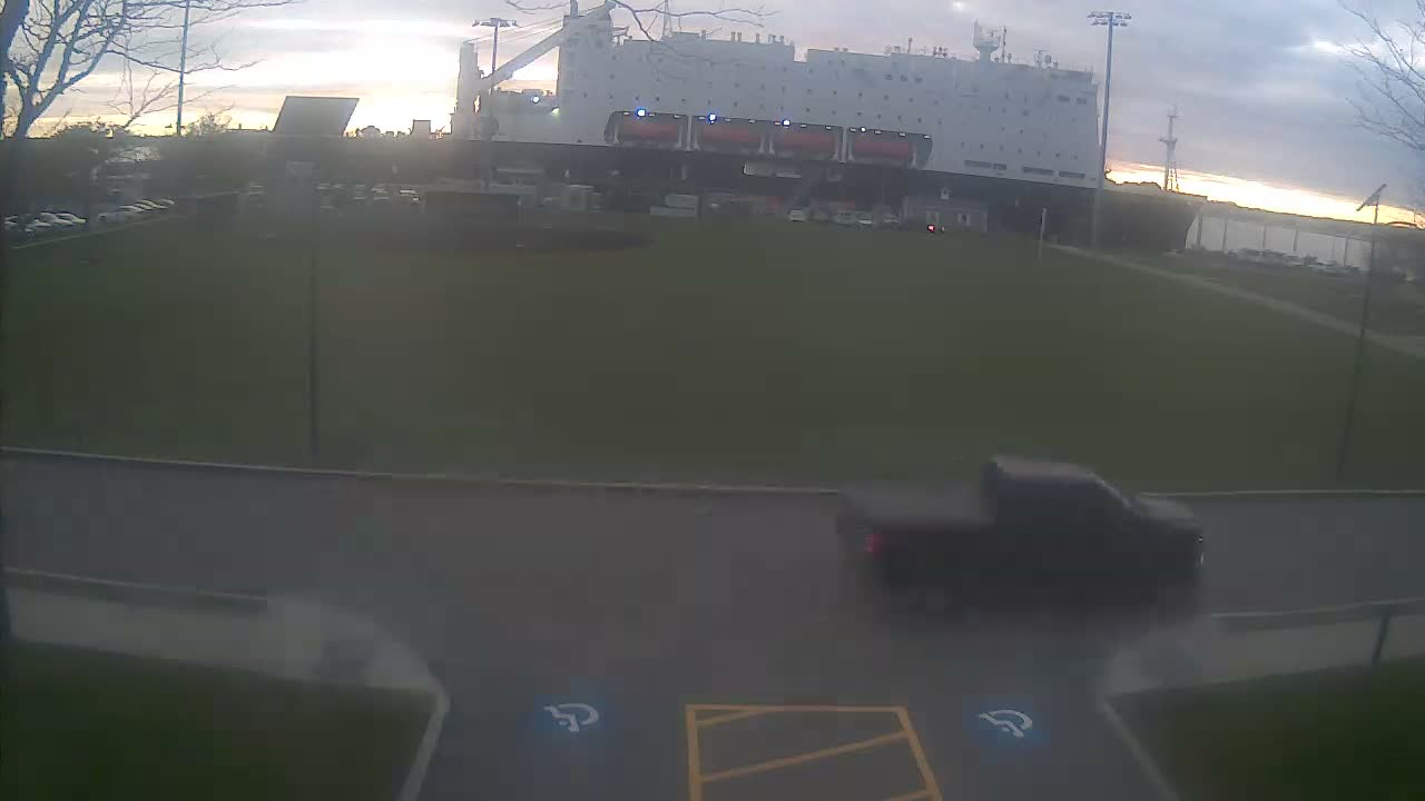 Bourne, Massachusetts Maritime Academy Alison Rollins Parade Field Live Cam - Bourne, Barnstable, Massachusetts, USA