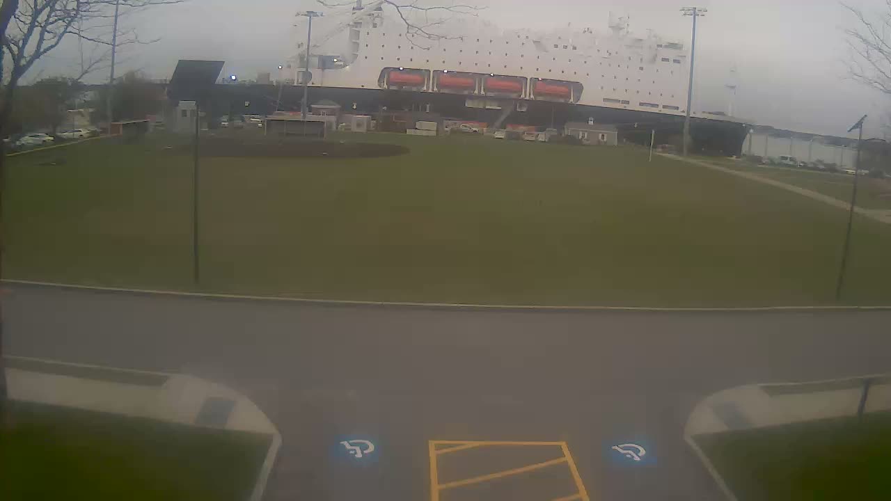 Bourne, Massachusetts Maritime Academy Alison Rollins Parade Field Live Cam - Bourne, Barnstable, Massachusetts, USA