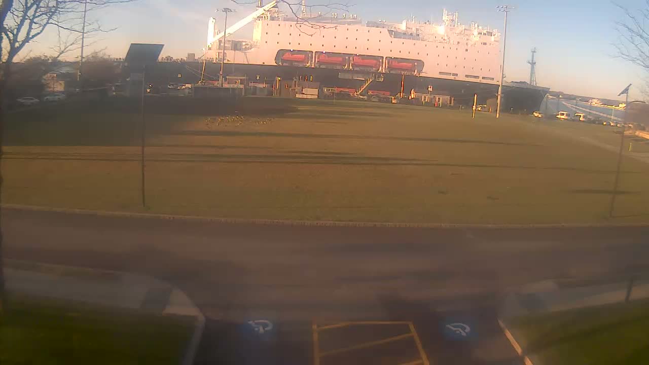 Bourne, Massachusetts Maritime Academy Alison Rollins Parade Field Live Cam - Bourne, Barnstable, Massachusetts, USA