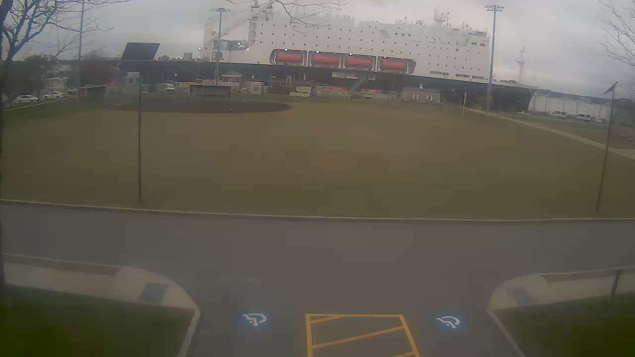 Bourne, Massachusetts Maritime Academy Alison Rollins Parade Field Live Cam - Bourne, Barnstable, Massachusetts, USA