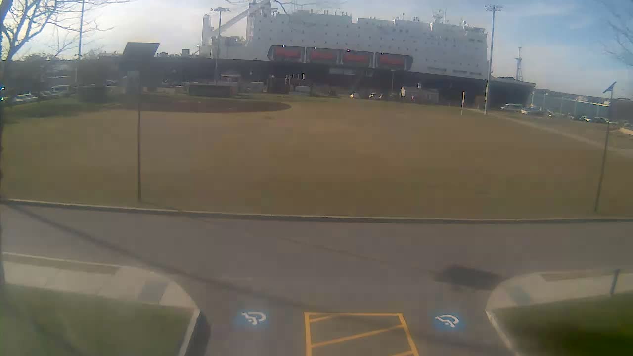 Bourne, Massachusetts Maritime Academy Alison Rollins Parade Field Live Cam - Bourne, Barnstable, Massachusetts, USA