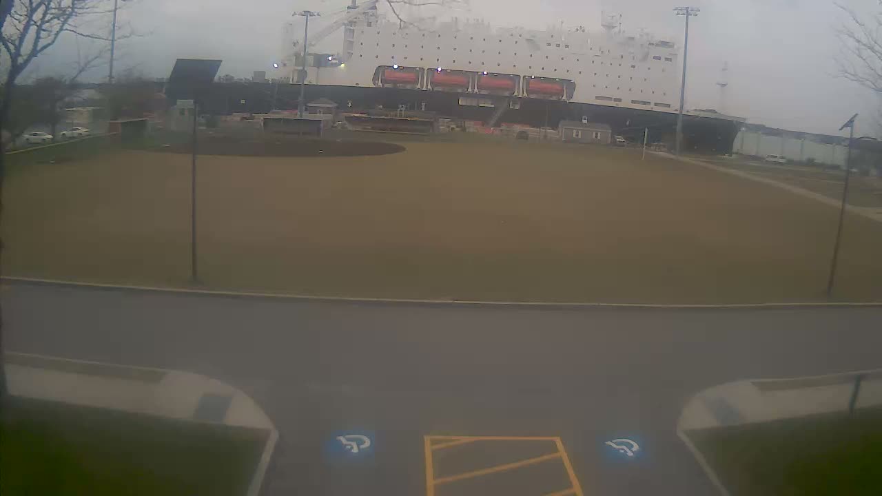 Bourne, Massachusetts Maritime Academy Alison Rollins Parade Field Live Cam - Bourne, Barnstable, Massachusetts, USA
