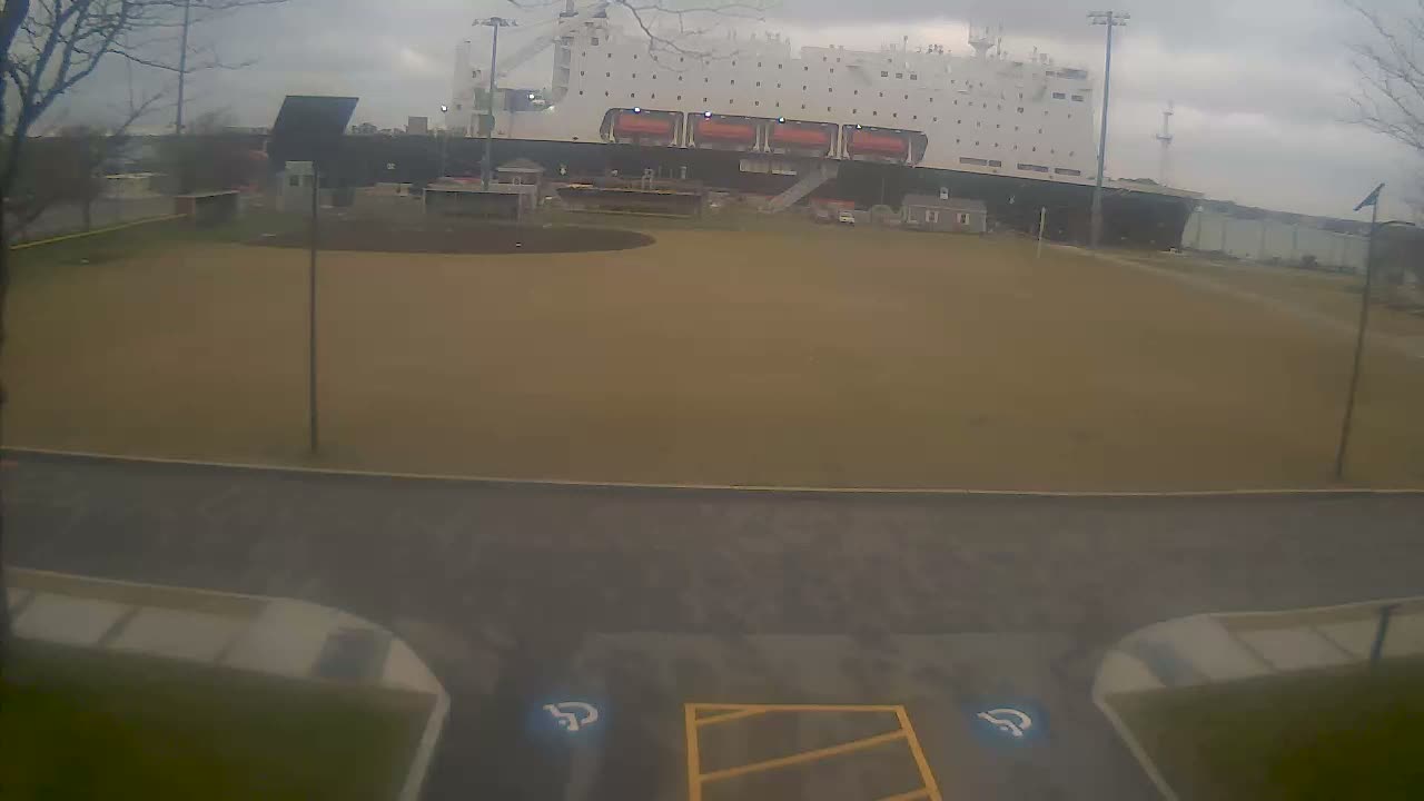Bourne, Massachusetts Maritime Academy Alison Rollins Parade Field Live Cam - Bourne, Barnstable, Massachusetts, USA