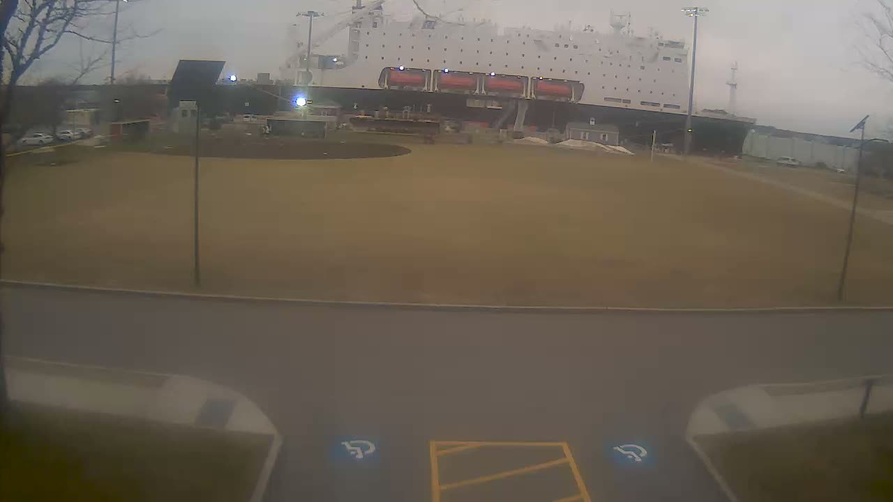 Bourne, Massachusetts Maritime Academy Alison Rollins Parade Field Live Cam - Bourne, Barnstable, Massachusetts, USA