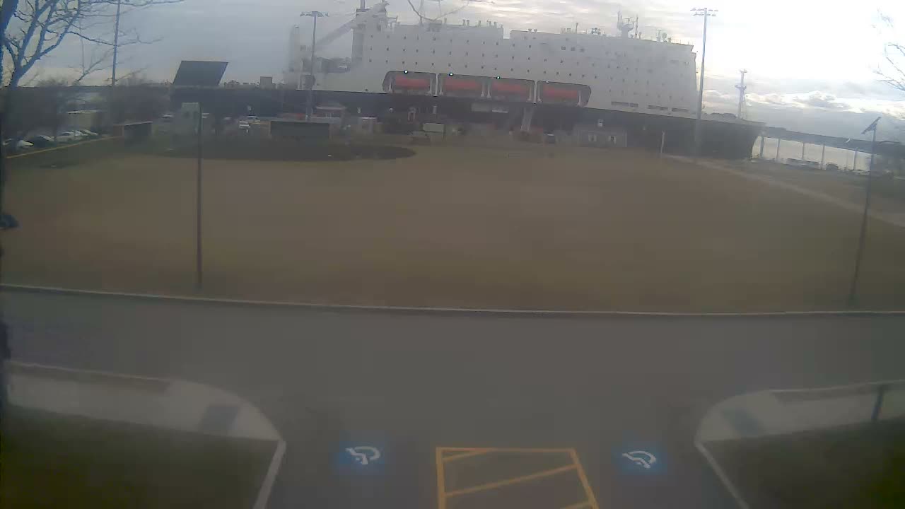 Bourne, Massachusetts Maritime Academy Alison Rollins Parade Field Live Cam - Bourne, Barnstable, Massachusetts, USA