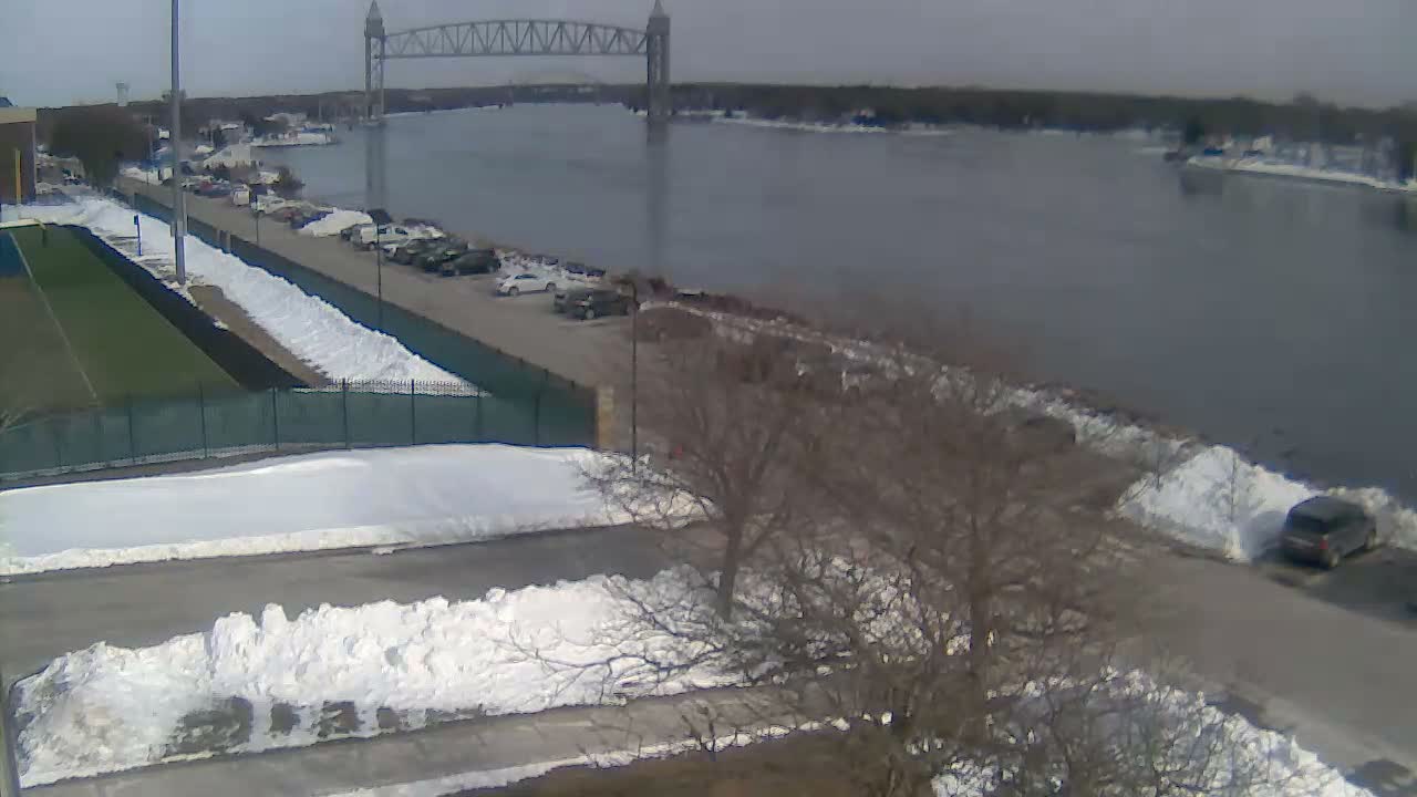 Cape Cod Canal & Railroad Bridge Live Cam - Bourne, Barnstable, Massachusetts, USA