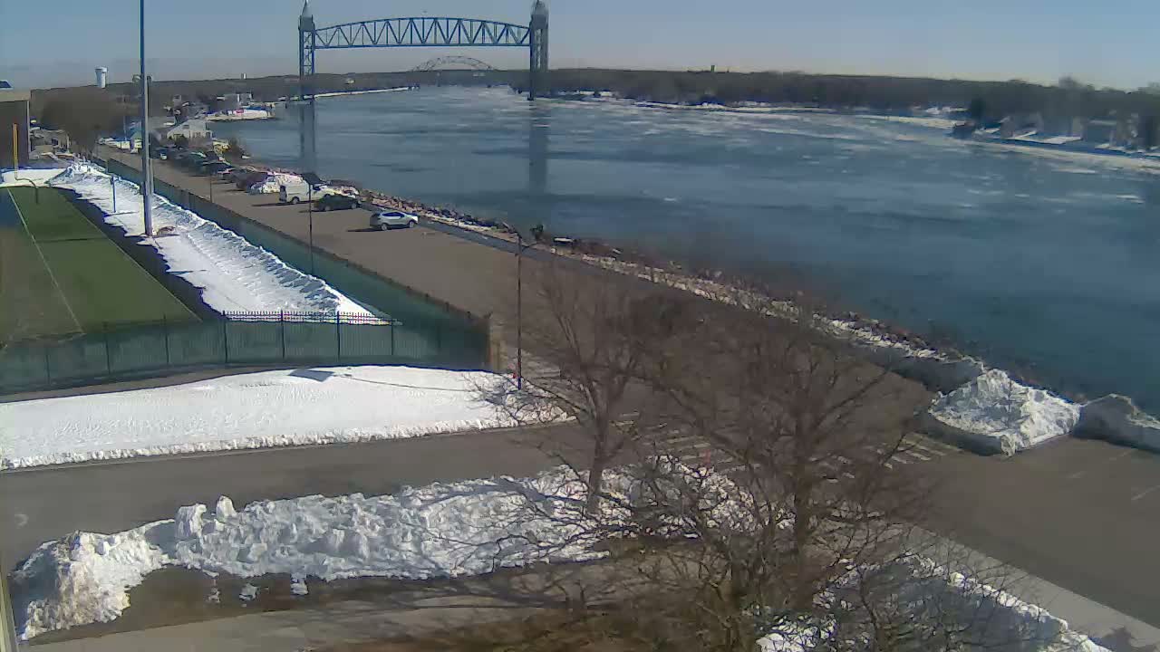 Cape Cod Canal & Railroad Bridge Live Cam - Bourne, Barnstable, Massachusetts, USA