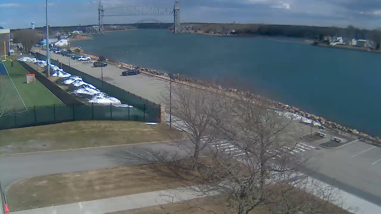 Cape Cod Canal & Railroad Bridge Live Cam - Bourne, Barnstable, Massachusetts, USA