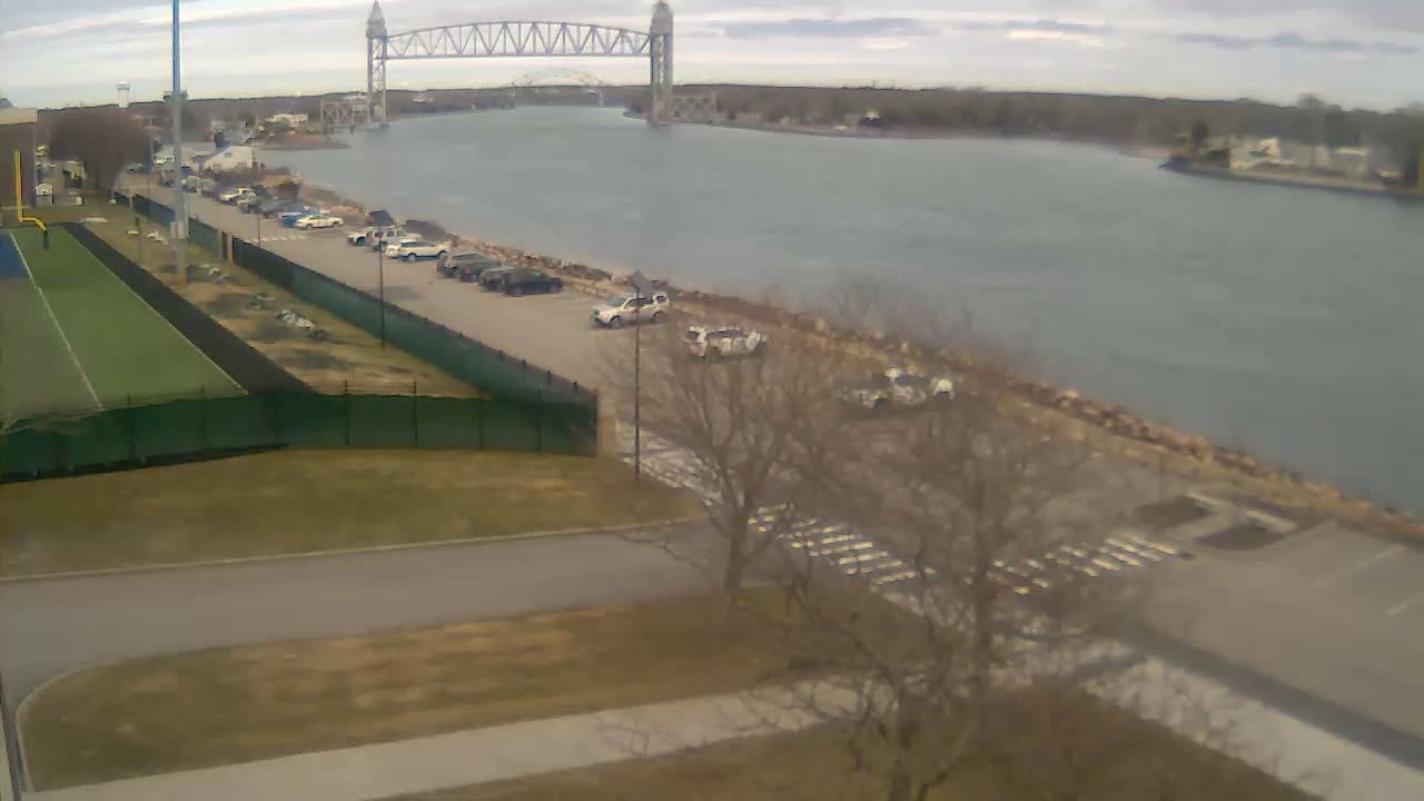 Cape Cod Canal & Railroad Bridge Live Cam - Bourne, Barnstable, Massachusetts, USA