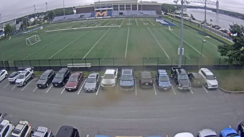 Bourne, Massachusetts Maritime Academy Clean Harbor Football Stadium Live Cam - Bourne, Barnstable, Massachusetts, USA