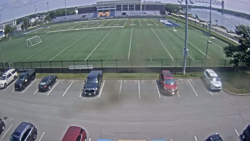 Bourne, Massachusetts Maritime Academy Clean Harbor Football Stadium Live Cam - Bourne, Barnstable, Massachusetts, USA