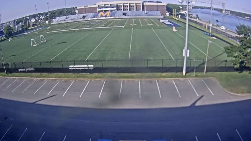 Bourne, Massachusetts Maritime Academy Clean Harbor Football Stadium Live Cam - Bourne, Barnstable, Massachusetts, USA