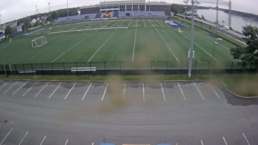 Bourne, Massachusetts Maritime Academy Clean Harbor Football Stadium Live Cam - Bourne, Barnstable, Massachusetts, USA