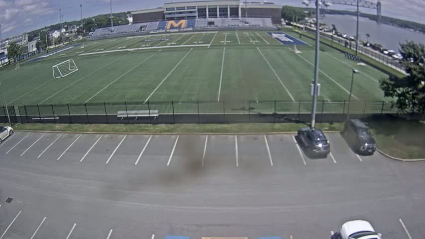 Bourne, Massachusetts Maritime Academy Clean Harbor Football Stadium Live Cam - Bourne, Barnstable, Massachusetts, USA