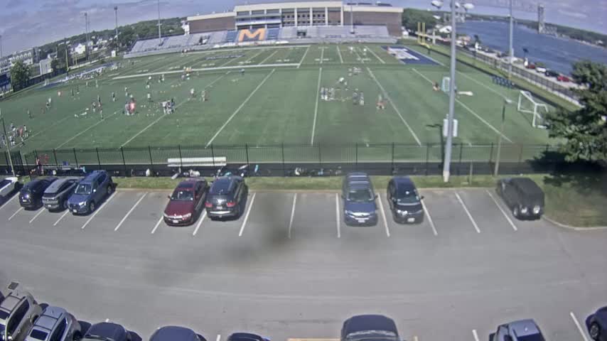 Bourne, Massachusetts Maritime Academy Clean Harbor Football Stadium Live Cam - Bourne, Barnstable, Massachusetts, USA