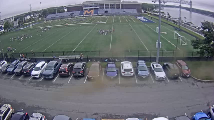 Bourne, Massachusetts Maritime Academy Clean Harbor Football Stadium Live Cam - Bourne, Barnstable, Massachusetts, USA