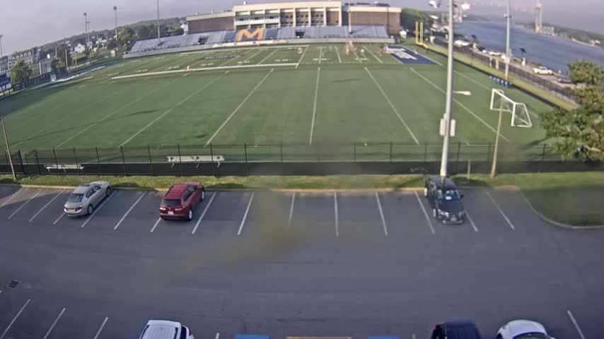 Bourne, Massachusetts Maritime Academy Clean Harbor Football Stadium Live Cam - Bourne, Barnstable, Massachusetts, USA