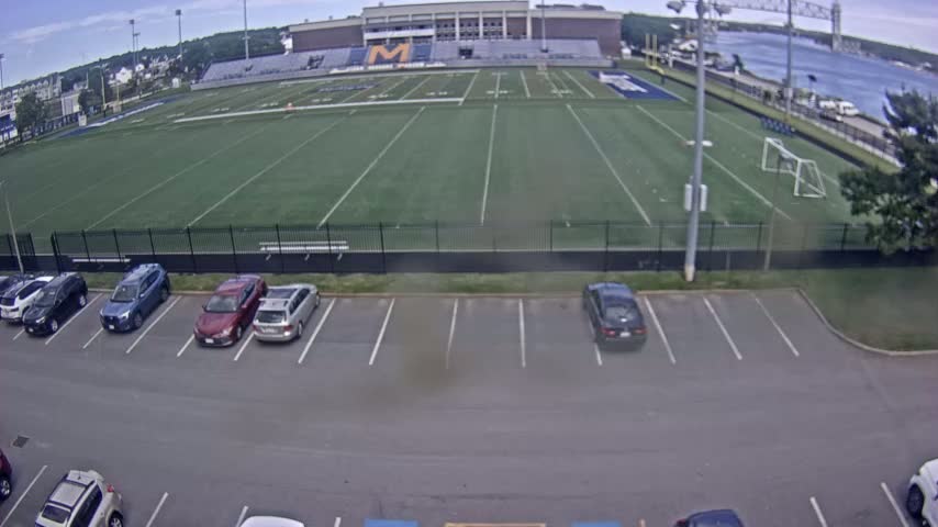 Bourne, Massachusetts Maritime Academy Clean Harbor Football Stadium Live Cam - Bourne, Barnstable, Massachusetts, USA