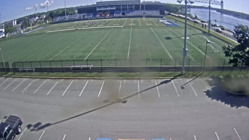 Bourne, Massachusetts Maritime Academy Clean Harbor Football Stadium Live Cam - Bourne, Barnstable, Massachusetts, USA