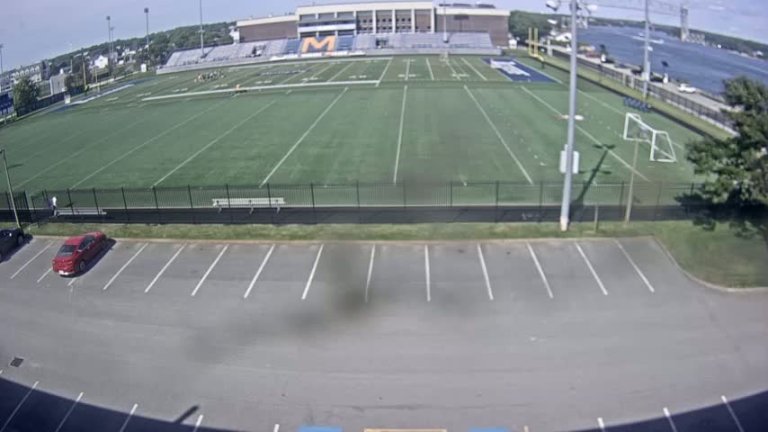 Bourne, Massachusetts Maritime Academy Clean Harbor Football Stadium Live Cam - Bourne, Barnstable, Massachusetts, USA