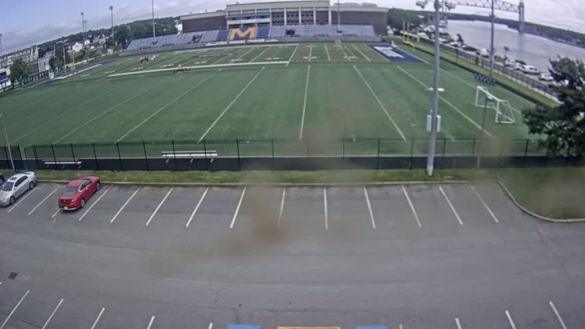 Bourne, Massachusetts Maritime Academy Clean Harbor Football Stadium Live Cam - Bourne, Barnstable, Massachusetts, USA