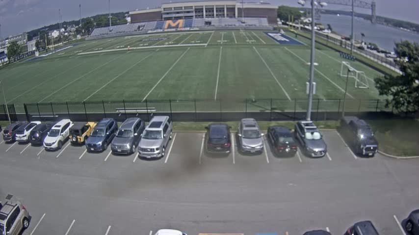 Bourne, Massachusetts Maritime Academy Clean Harbor Football Stadium Live Cam - Bourne, Barnstable, Massachusetts, USA