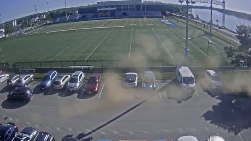 Bourne, Massachusetts Maritime Academy Clean Harbor Football Stadium Live Cam - Bourne, Barnstable, Massachusetts, USA