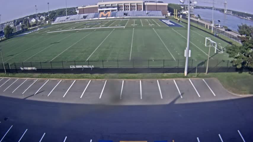 Bourne, Massachusetts Maritime Academy Clean Harbor Football Stadium Live Cam - Bourne, Barnstable, Massachusetts, USA
