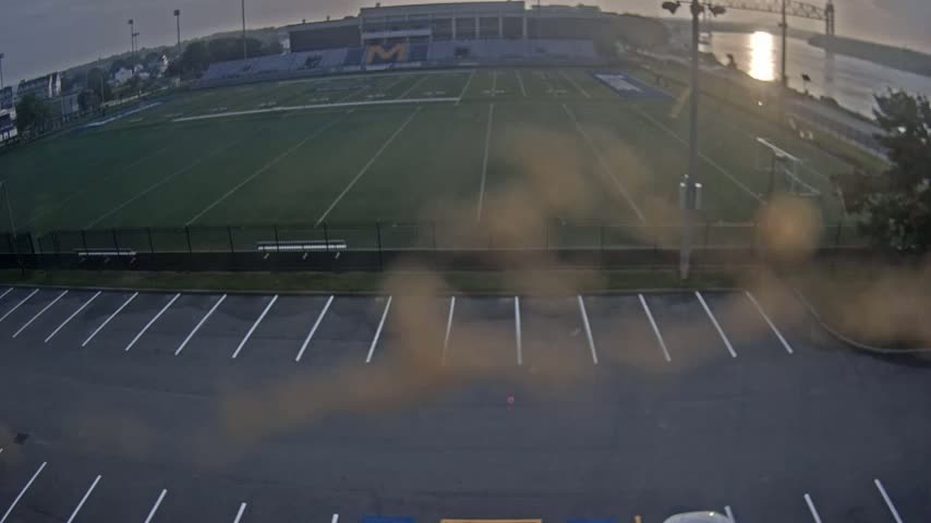 Bourne, Massachusetts Maritime Academy Clean Harbor Football Stadium Live Cam - Bourne, Barnstable, Massachusetts, USA