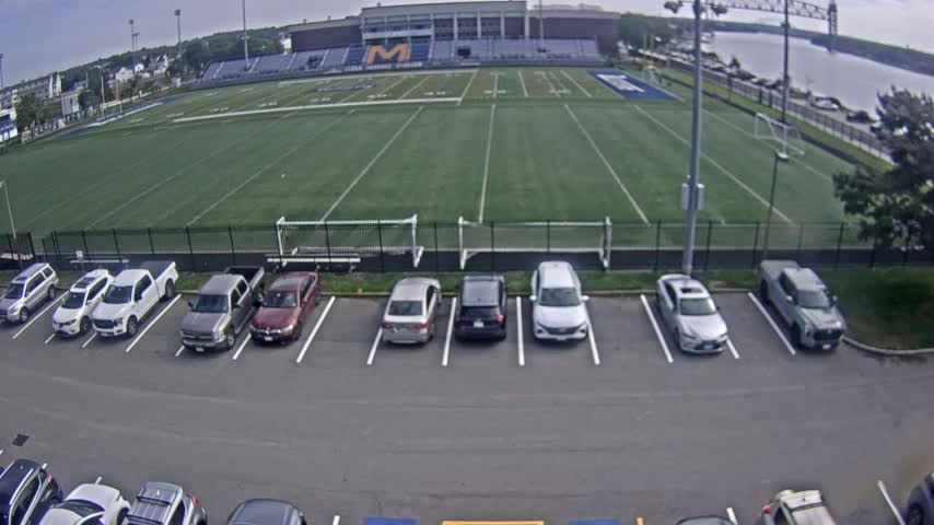 Bourne, Massachusetts Maritime Academy Clean Harbor Football Stadium Live Cam - Bourne, Barnstable, Massachusetts, USA