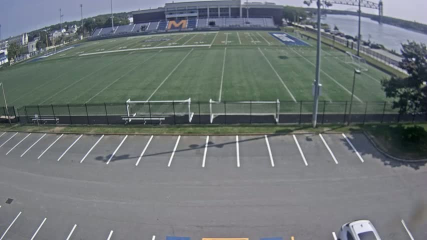 Bourne, Massachusetts Maritime Academy Clean Harbor Football Stadium Live Cam - Bourne, Barnstable, Massachusetts, USA