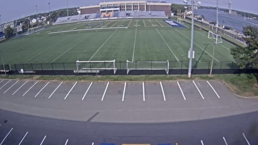 Bourne, Massachusetts Maritime Academy Clean Harbor Football Stadium Live Cam - Bourne, Barnstable, Massachusetts, USA