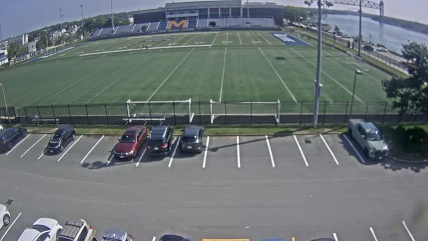 Bourne, Massachusetts Maritime Academy Clean Harbor Football Stadium Live Cam - Bourne, Barnstable, Massachusetts, USA