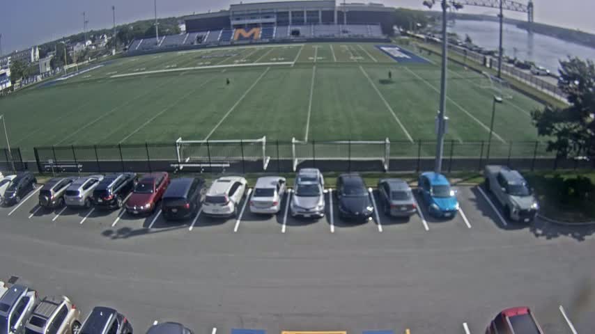 Bourne, Massachusetts Maritime Academy Clean Harbor Football Stadium Live Cam - Bourne, Barnstable, Massachusetts, USA