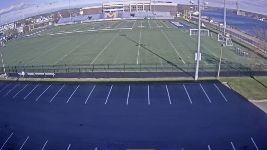 Bourne, Massachusetts Maritime Academy Clean Harbor Football Stadium Live Cam - Bourne, Barnstable, Massachusetts, USA